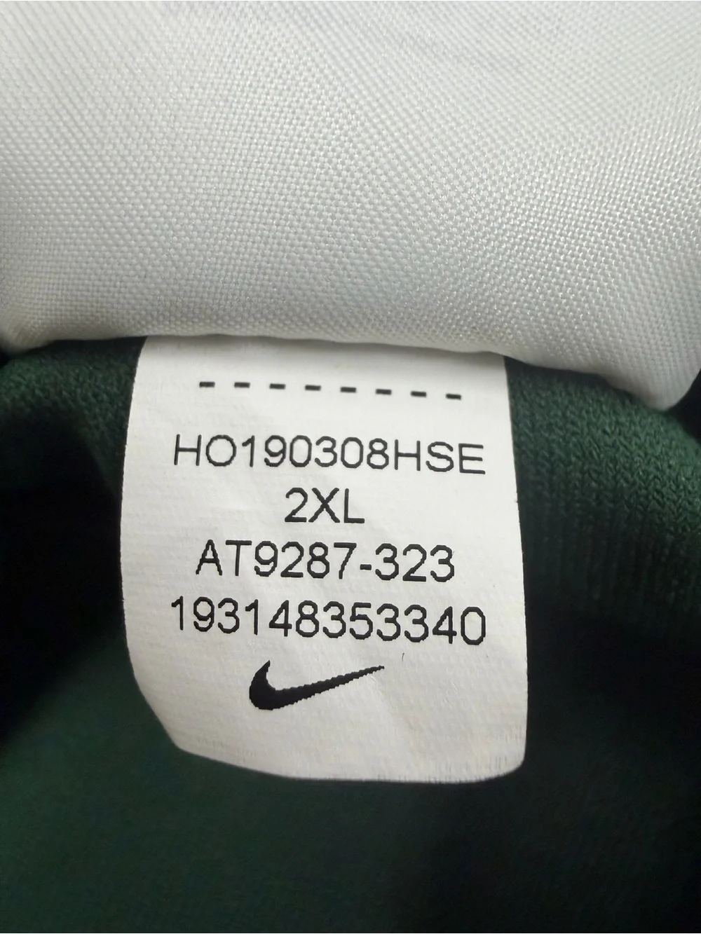 Milwaukee Bucks Nike Dri-Fit Element Logo Performance Shooting 1/4 Zip XXL 25x29